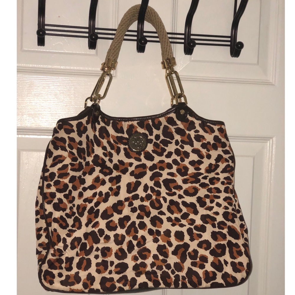 Tory Burch Channing Leopard Tote bag